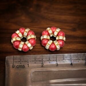 Red Beaded Jarkan Kada – For Radha Rani, Laddu Gopal & Mata Rani ❤️✨ 0 to 3 number